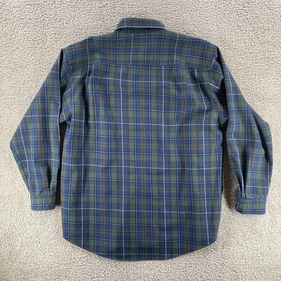 Nor’Wester Wear By Pendleton Mens Button Down Shirt Plaid, L Large - Picture 5 of 5